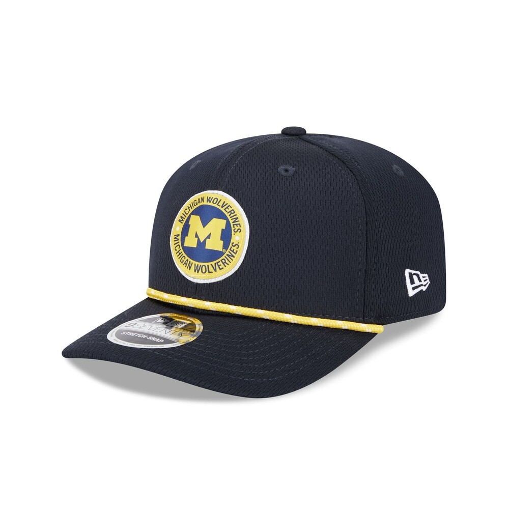 New Era Michigan Wolverines 9SEVENTY Stretch-Snap Hat - One Size